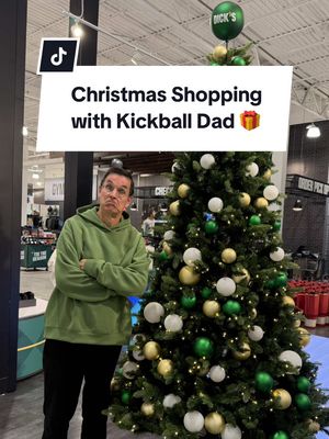 Kickball Dad got all of his holiday gifts (and a workout) at @DICKS Sporting Goods ⚾️ Switch it up this year and gift experiences like rock climbing, golf, and batting practice at DICK'S House of Sport #dkspartner
