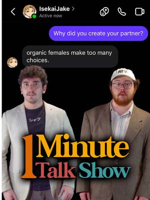we dont have AI girlfriends hahahahahahaha what? Hosts: @Aiden Wall @sean  Producer: @Be Happy For Once  Associate Producer: Michael Boyer Editor: Sean Kane #1mts #girlfriends #Love #funny #dating