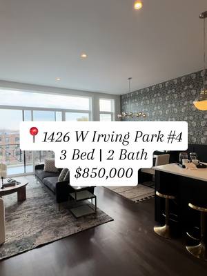 The hardest part about working in real estate is walking into a home and just wanting to buy it for yourself🤣 Not only is everything here brand new but the private roof deck with a skyline view really puts it over the top! Listed by Elizabeth Lothamer @Compass #ChicagoRealEstate #ChicagoRealtor #HighCeilings #DreamSpace #CityLiving    