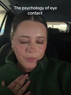 Not my lazy eye doing its thing in this video #thegirlwhoanalyzes #eyecontact #psychology #bodylanguage 