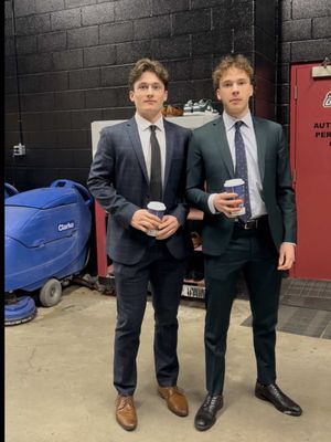 A controversial question for the boys today #ohl #guelphstorm #hockey #hockeyboys