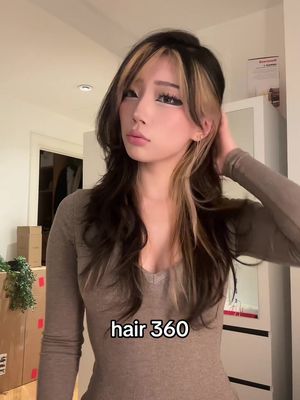 hair 360 as per requested :pp🫶🏼🫶🏼 #fyp #wolfcut #layers #layeredhaircut #shaggyhair 
