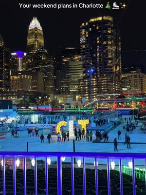 Light the Knights is the perfect way to spend your holidays in the Queen City! #fyp #foryou #charlotte #christmas #holidayactivities #charlottenc #queencity #charlotteknights #lighttheknightsfestival 