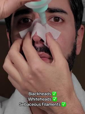 Once every two weeks keeps my nose nice and smooth 😌 Product: ilso - Sebum Softner #skincareroutine #koreanskincare #skincaretips 