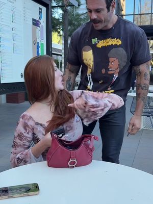 When you’re making sure she’s the one 👀 😂 @Liza Donihue @Timmy Josten @Jay 