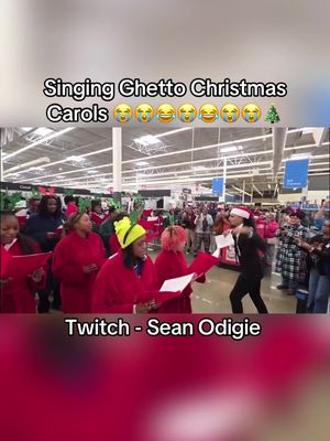 nah the crowd loved it 😭😭😭😂😂😭😭😂😭😭 #seanodigie #christmas #memphis #christmascaroling #fyp 