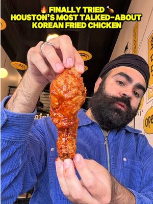 I finally tried the Korean fried chicken spot Houston can’t stop talking about 🍗🔥 92 Chicken has been all over my feed for these huge double-fried drumsticks, so I had to pull up. Just a heads-up — the drumsticks take about 30 minutes, so order ahead if you can. I got the garlic spicy sauce and the crunch is legit… super crispy, saucy, and still juicy inside. The wings were just as good and definitely hit my KFC craving. If you’re into Korean fried chicken in Houston, this one’s worth checking out. 📍92 Chicken (Houston & SugarLand) #koreanfriedchicken #houstonfood #houstonrestaurants #friedchicken 