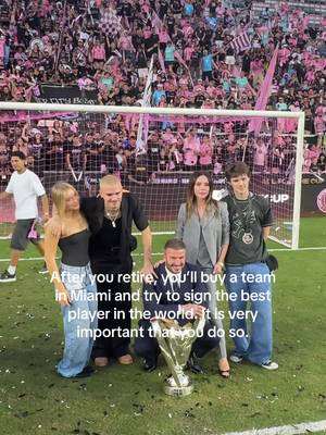 you did it, David 🩷 #intermiami #davidbeckham #leomessi #lionelmessi 