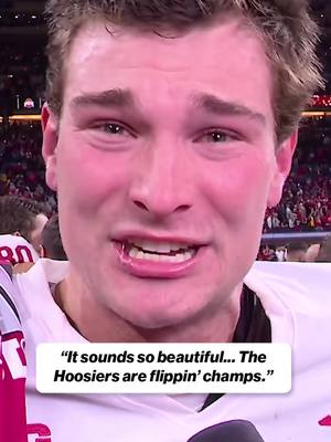 An emotional Fernando Mendoza spoke with Jenny Taft after taking down No. 1 Ohio State to secure a Big Ten Championship and remain undefeated. #cfb #CollegeFootball #cfp #indiana #heisman 