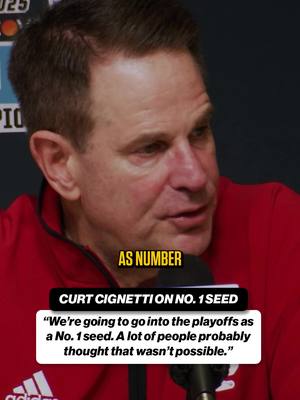 Curt Cignetti shares his thoughts on the CFP No. 1 seed 👀 #cfb #CollegeFootball #cfp #indiana #bigten 