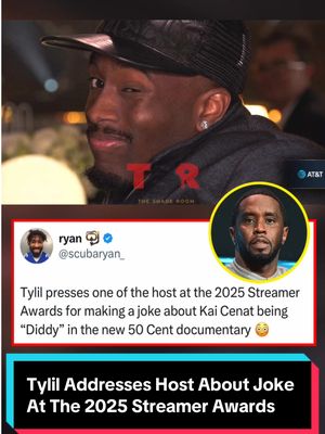 Oop! It seemed that the audience did not respond well to some of the jokes at the 2025 Streamer Awards, including popular streamer Tylil. During the event, he addressed one of the hosts, Fan fan, about a joke she made while congratulating Kai Cenat on his documentary; a comparison to Diddy in relation to Netflix's recent documentary. Thoughts on this interaction, Roomies? #fyp (📸:@gettyimages)✍🏾:#TSRStaffJR