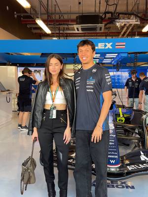 Welcome to Williams, Ana 👋 #f1 #f1tiktok #alexalbon #anadearmas