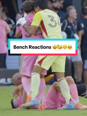 All the emotions from @InterMiamiCF winning it all 🤩😃😤🥳🥹 #MLS #Soccer #mlscup #reaction #emotion // Power Cam pres. by @POWERADE US 