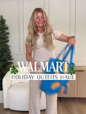 which look is your favorite? These holiday outfits from Walmart are so comfy! Say “WALMART” and I’ll send ya the 🔗!!  #walmartfashion #walmart #walmartfinds #holidayoutfit #christmasoutfit 