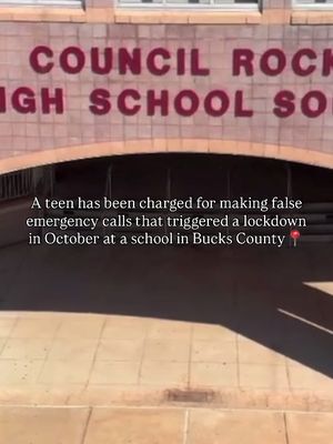 Have you heard? A juvenile has been charged for making a fake emergency call that triggered a lockdown at Council Rock High School South in October. The hoax was part of a broader surge in swatting incidents targeting schools and colleges nationwide, including multiple false active-shooter calls at Villanova University. The investigation involved Northampton police, the Bucks County DA’s Office, and the FBI, though details about the juvenile and the charges were not released. The rise in swatting cases has pushed Pennsylvania lawmakers to propose bills that would make swatting a felony or add tougher penalties and restitution requirements. No suspects have been charged yet in the Villanova swatting cases. - Follow for more local news  #buckscounty #buckscountypa #phillysuburbs #townsofpennsylvania 