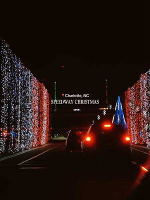 Drive thru light show + drive-in movie >>> My favorite holiday activity here in Charlotte, NC 🎄🌟🌃 #charlottenc #thingstodo #charlottemotorspeedway #winteractivity #Vlogmas 