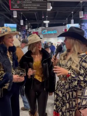 Is this your first NFR? 🤠 🐎  #nfr #lasvegas #rodeo