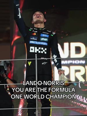 OUR CHAMPION 🏆 Australia ‘19 ⏩ Abu Dhabi ‘25 #McLaren #F1 #AbuDhabi #AbuDhabiGP 