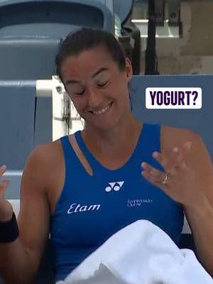 A classic mixup 🤭 She got there in the end 😅 #WTA #CarolineGarcia #Tennis #SportsTok #Funny 