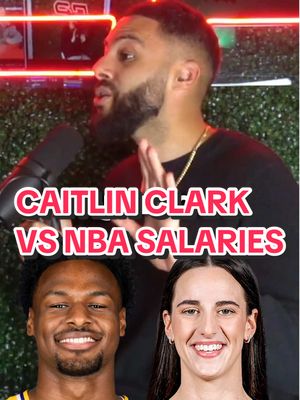 Does Caitlin Clark deserve more $? #WNBA #NBA #bronnyjames #sportscommentarytiktokcontest 