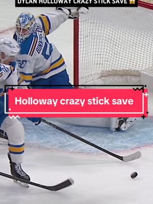 🫨🫨🫨 #NHL #blues #dylanholloway #save #nogoal 