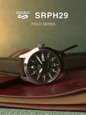 Field watch atau pilot watch? 5 Sports ini langsung kasih kamu combo lengkapnya! #watchcollector #watchfan #watchlovers #seiko #5sports #fieldwatch #srph29 #watchrecommendation #seikocollection