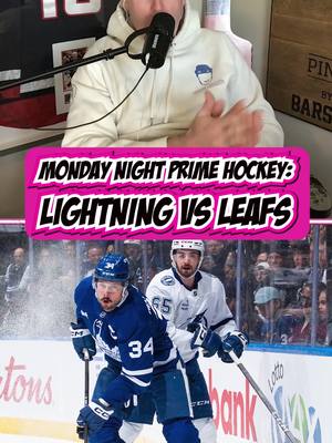 We got Leafs vs Lightning on Monday night @Prime Video Canada 🇨🇦 coming at you tomorrow night! 🍿