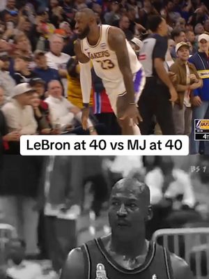 This is why LeBron is the GOAT #lebronjames #michaeljordan #goatdebate 