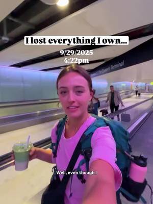 A backpackers worst nightmare… 😫 Thank goodness I was staying with my best friend and she had stuff I could borrow to get by, but man oh man was this not what I wanted to be dealing with before flying off to the other side of the world. Anyone else ever lose a bag on a trip?