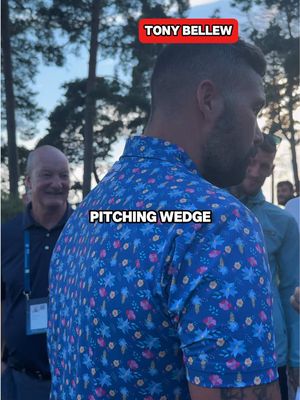 My impression was done out of admiration… please don’t hurt me @Tony Bellew  #tonybellew #boxer #pitchingwedge #golf #golftiktok 