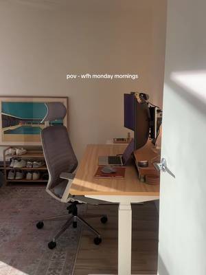 making mondays a bit more enjoyable work from home morning session at my desk setup, thinking of moving my side drawer to switch it up  #desk #desksetup #desktour #wfh #wfhlife 