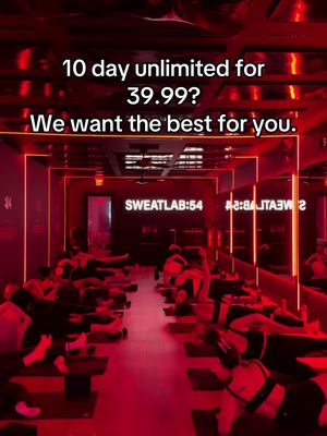 The way we’re spoiling you with this offer… 😏🔥 10 days unlimited for $39.99 — don’t walk, run. #hotpilates #deals #GymTok #pilates #longisland 