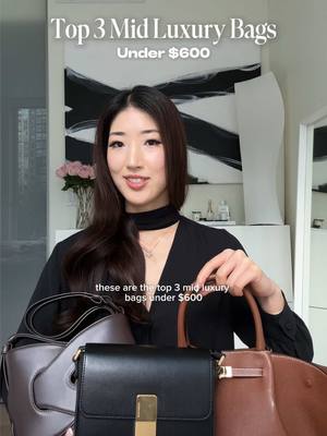 Best mid luxury bags under $600 👜 #midluxury #midluxurybags #bagreview #polenebag #polenenodde 