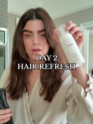 Here’s how I refresh day 2 hair, with a secret ingredient that might surprise you... #HairCare #Hair #Beauty #GRWM #TheWardrobeEdit