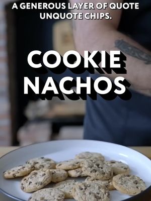 Nachos, just make it dessert 🤔 #dessert #Recipe 