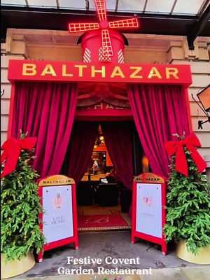 Parisian cabaret meets festive magic at @balthazarldn ✨🥂 Their new Christmas theme in partnership with @greygoose brings Winter Wonderland vibes inspired by French nightlife - complete with three-course feasts and festive cocktails. Available Monday-Thursday, because midweek deserves the glamour too 🎄❄️ #BalthazarLondon #GreyGoose #LondonDining #ChristmasInLondon #coventgarden  Where to Eat in London | Festive London | Covent Garden | London Restaurants @Covent Garden 