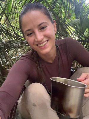 What would you choose as your luxury item?👀☕️ This is my Day 2 game plan!🔥🪵🐍 For context: I’m spending 3 days completely alone in the Amazon with no food, no water, and no shelter... After training for 10 days with my indigenous guides, I was dropped off into isolation. Day 1 pushed me to my limits, but starting Day 2 on an empty stomach made everything even harder😅
