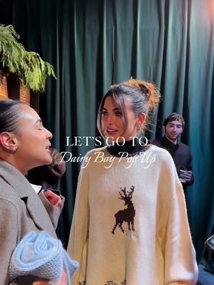 Just another video of my experience at the Dairy Boy Holiday Market Pop Up in NYC ❤️🎄 @paige lorenze @Dairy Boy @Natalia 
