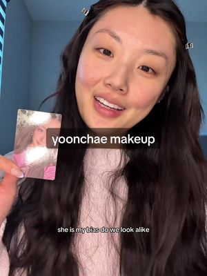 yoonchae makeup for katseye!  @오렌즈 OLENS  @NinetynineDreams lashes @Patrick Ta Beauty blushes @Makeup By Mario blush brush @Glint by VDIVOV powder blush @Rare Beauty blush brush @Laura Mercier setting powder @ONE SIZE BEAUTY setting spray #katseye_yoonchae #katseye #yoonchaemakeup #katseyemakeup #makeuptutorial 