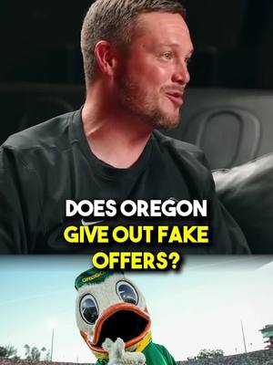 What a true scholarship offer means to Dan Lanning at Oregon. #cfb #CollegeFootball #bigten #bigtenfootball 