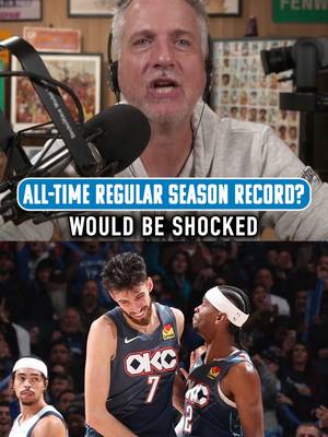 “I honestly would be shocked if they lost 10 games. I don’t see how it happens.” The Thunder are 23-1, and Bill believes that they’re too good to lose more than 10 games. #NBA #nbabasketball #thunder #okc #sga #fyp
