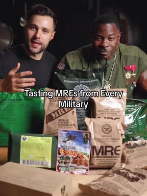 I Tried MREs from EVERY Military #mre 
