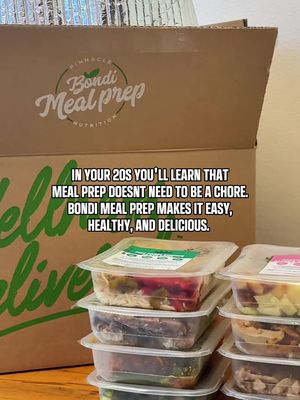 In your 20’s, you’re figuring it all out. But eating well? We’ve got you!  #fitnessmotivation #mealprep #fitness #bondi #fitnessgoals 