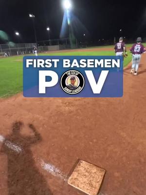 Gotta love the first basemen content 🔥 #POV #POVBaseball #MLB #baseball #fypシ 