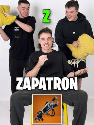 NAME A WEAPON OR GET SMACKED 🥊 ft. Lazarbeam #foryou #viral #pwr 