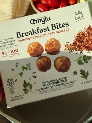 Add extra protein to your breakfast with our Country Style Breakfast Bites 💚