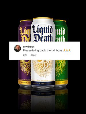 Ask and you shall receive. Tallboys are back in 12-packs on Amazon in select flavors. More are coming next year. (And you can always find tallboy singles at conveniences, music venues, and bars.) Link in bio to get your tallboys delivered ASAP with Prime.