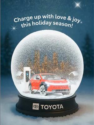 Shake to make the magic happen ❄️ Every season shines brighter when its electrified. Happy Holidays from Toyota Canada. AI created.