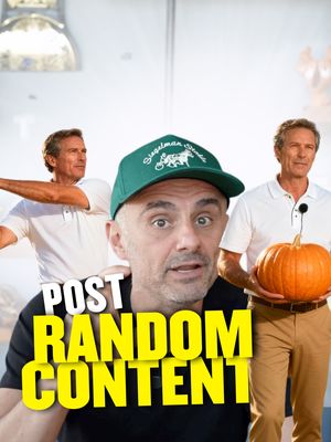 This is the unlock 🔓 for so many of you … this is THE perspective and strategy that will help so many of you finally get out of social media what you’ve been looking for  Who’s ready to post a rando ?  Comment ~> Rando in the comments 😂 #garyvee #consumertrends #socialmedia