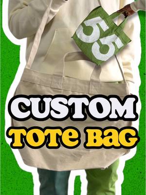 Part 3 - Crazy Custom Tote Bag - The $55 Green Fit Challenge w/ @cricketwireless - What's your favorite piece so far? ​ 4 custom upcycled green pieces - $55 budget ​ #Cricketsponsored #Cricketnation 